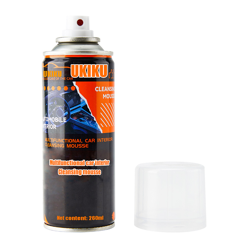 WHJJ-QC010 Aerosol Limpiador Espumoso Multiusos para Interior de Coche