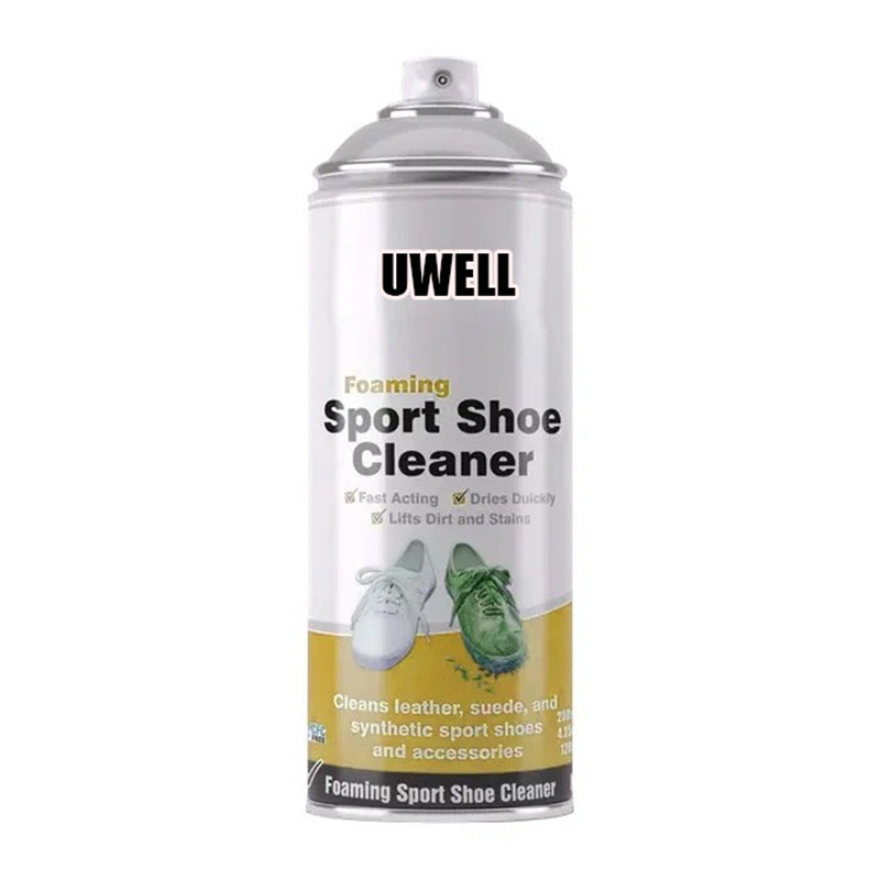 WHJJ-GH014 Aerosol Limpiador Espumoso para Zapatos Blancos