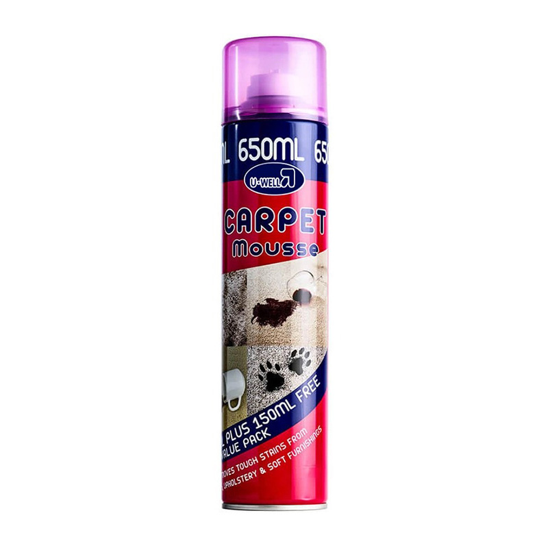 WHJJ-CW002 Spray Limpiador Espumoso para Alfombra de Mascotas